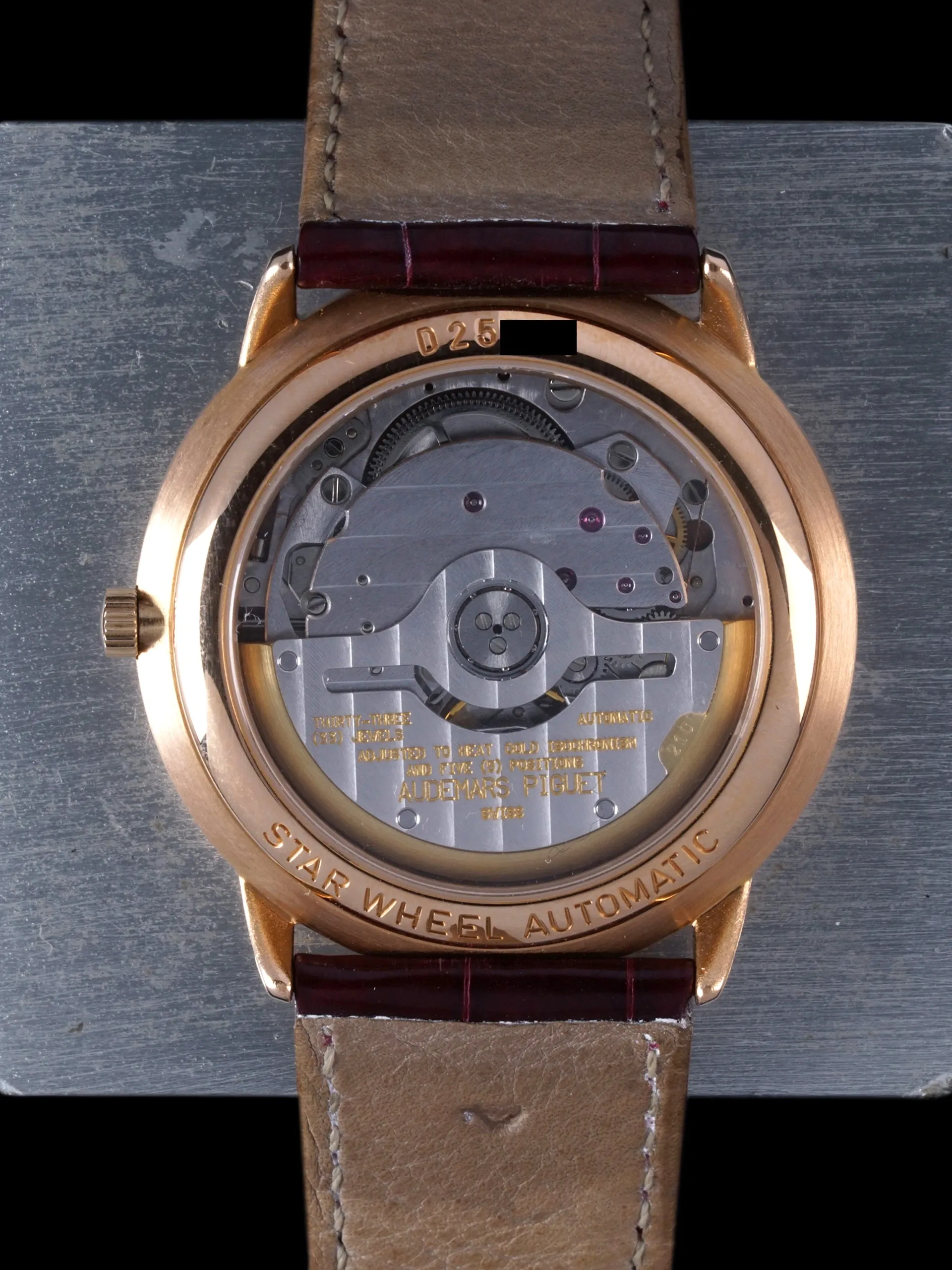 1990s Audemars Piguet Star Wheel (Ref. 25720OR) 18K RG W/ Instruction Booklet