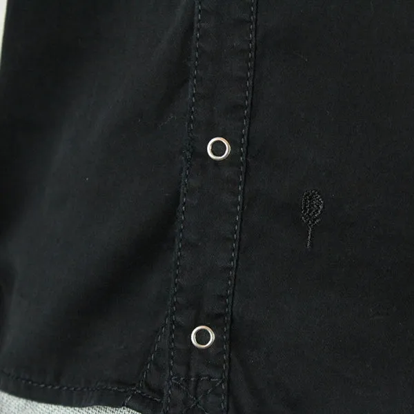 3-Plackets Hemd Schwarz | PUTTMEISTER