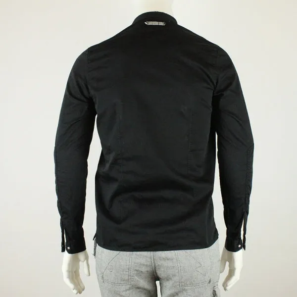 3-Plackets Hemd Schwarz | PUTTMEISTER