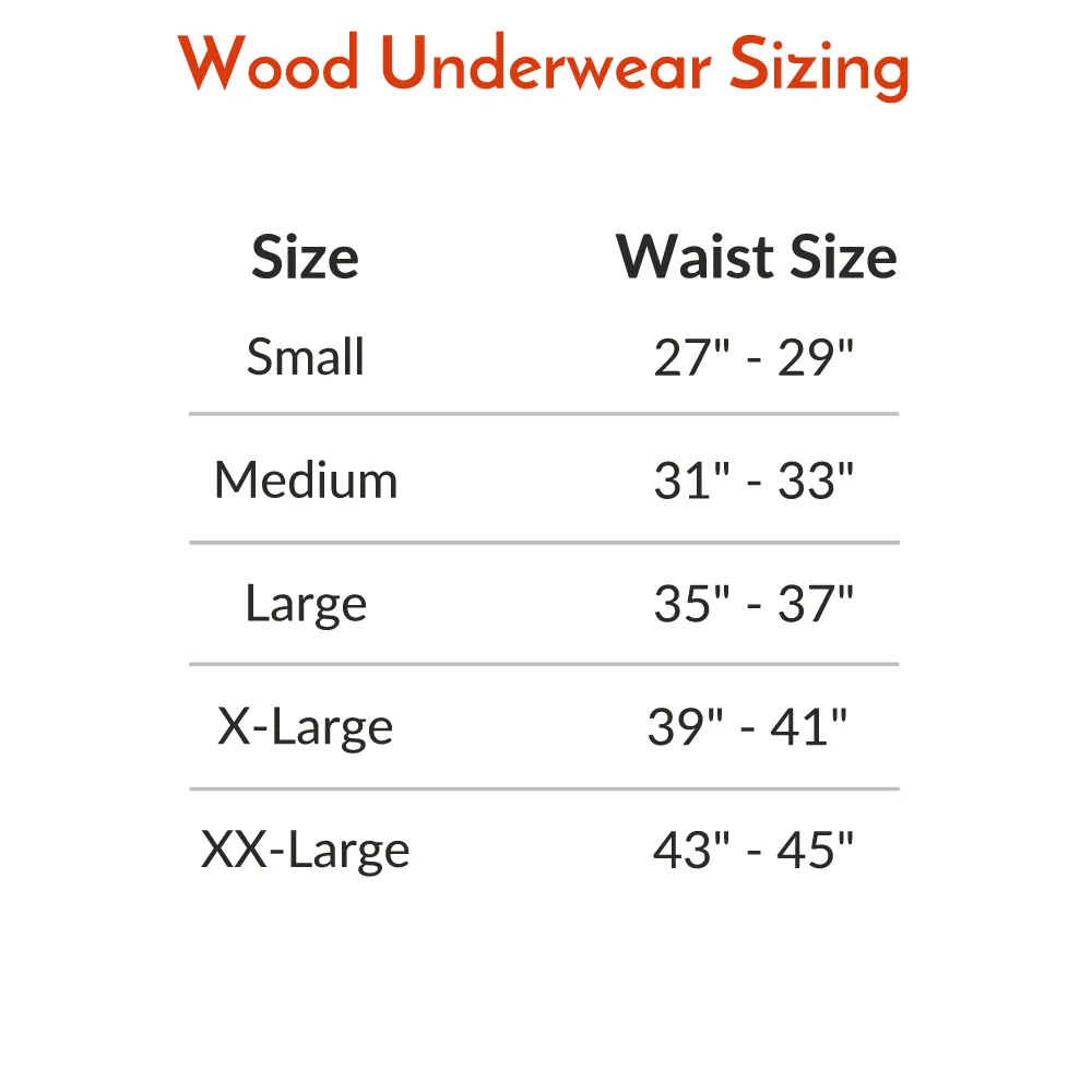 4-Pack Hip Briefs in Darks (Stock Up & Save!) by Wood Underwear