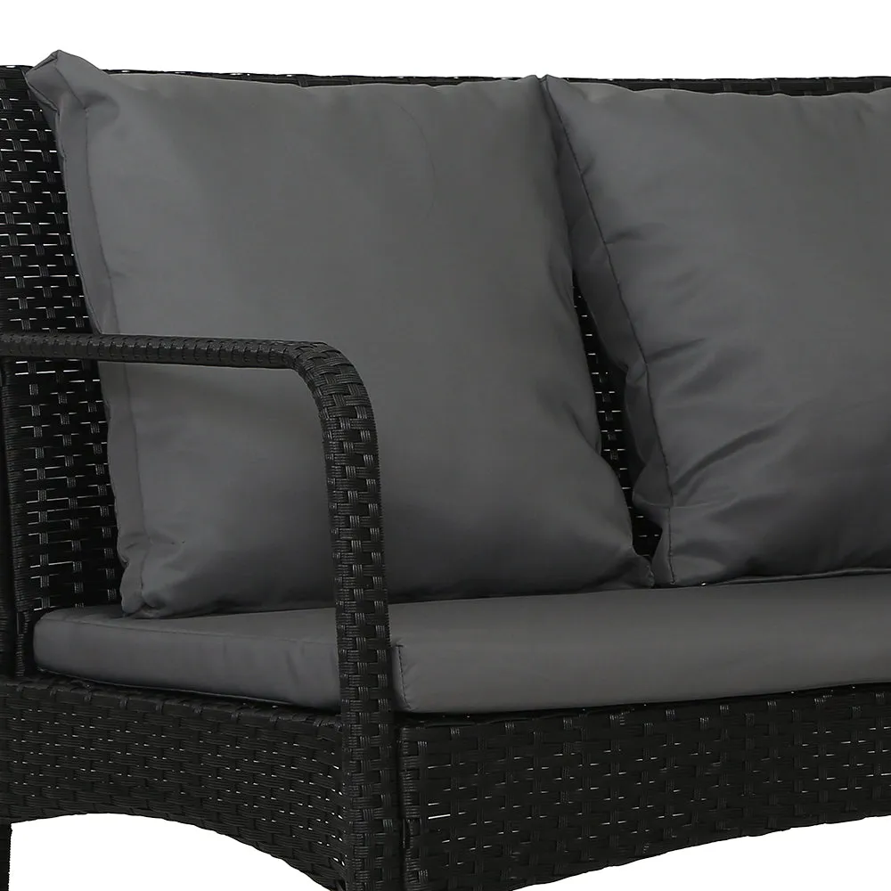 4-Piece UV-Resistant Wicker Outdoor Sofa Set, Gardeon