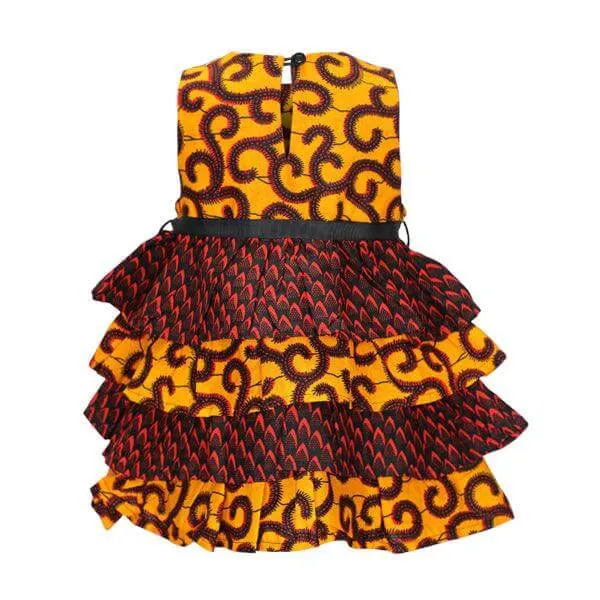 ANKARA SPECIAL DRESS FOR BABY GIRL