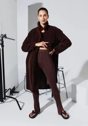 Annie Knit Bralette CHOCOLATE Pippa