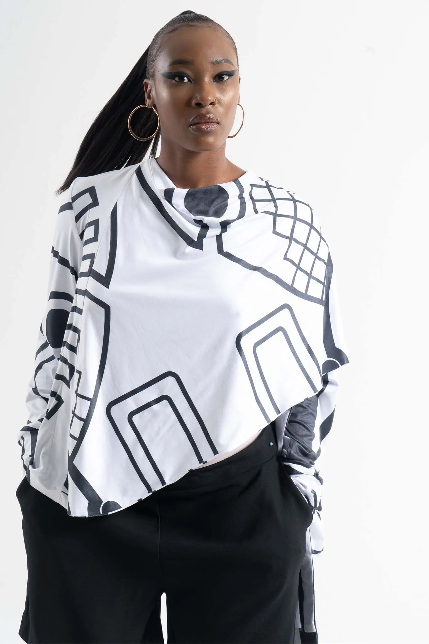 ARAPAHO Black Multi Print