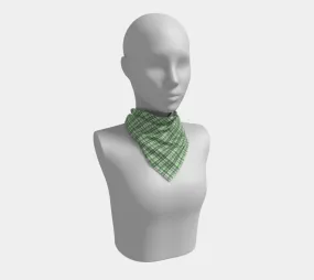 Aromantic Madras Plaid  Square Scarf