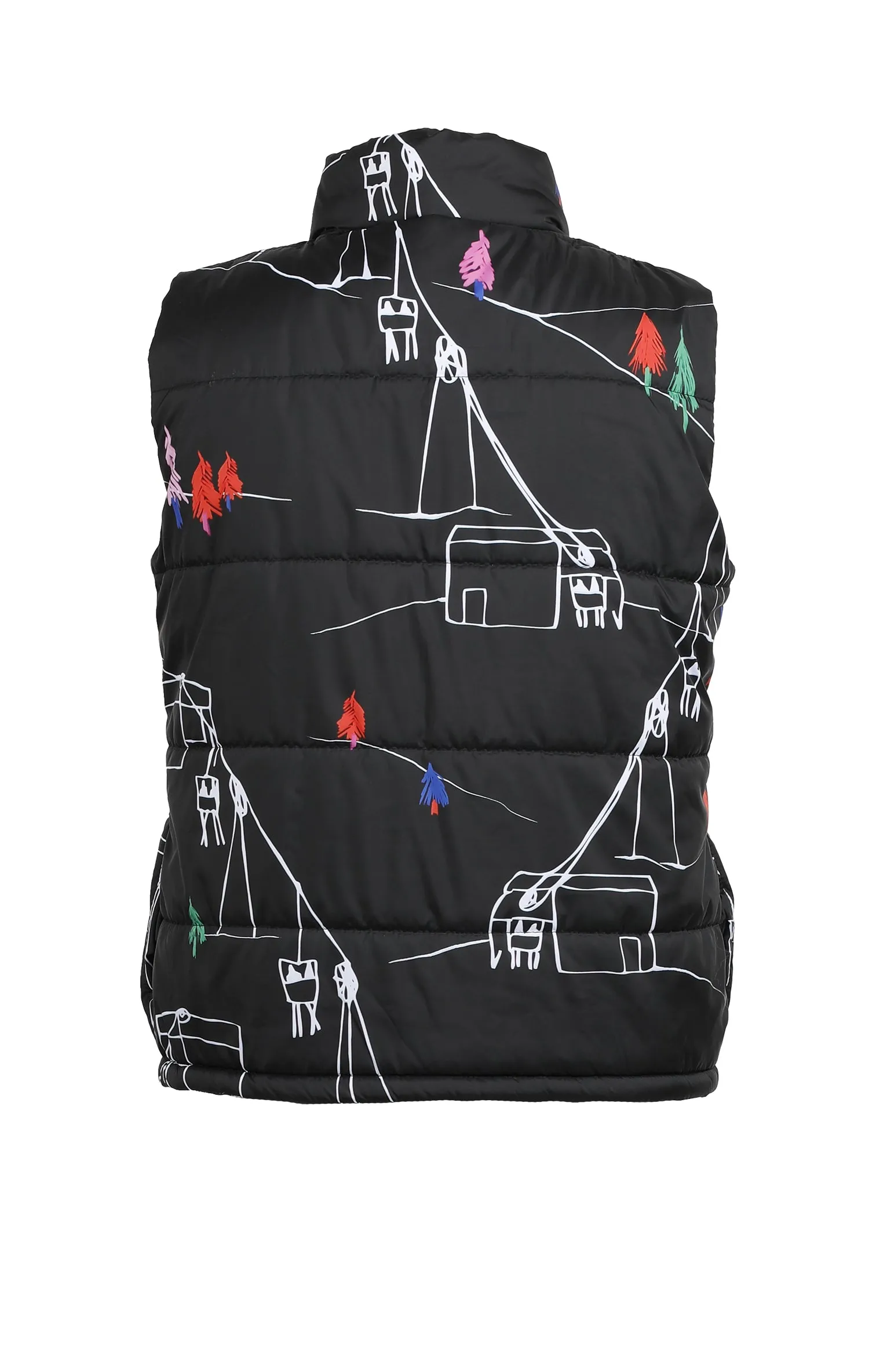 ASPEN puffer vest 'ski lift'