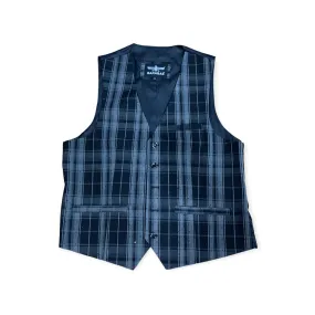 BARABAS: Dinpro Plaid Vest 2VP193