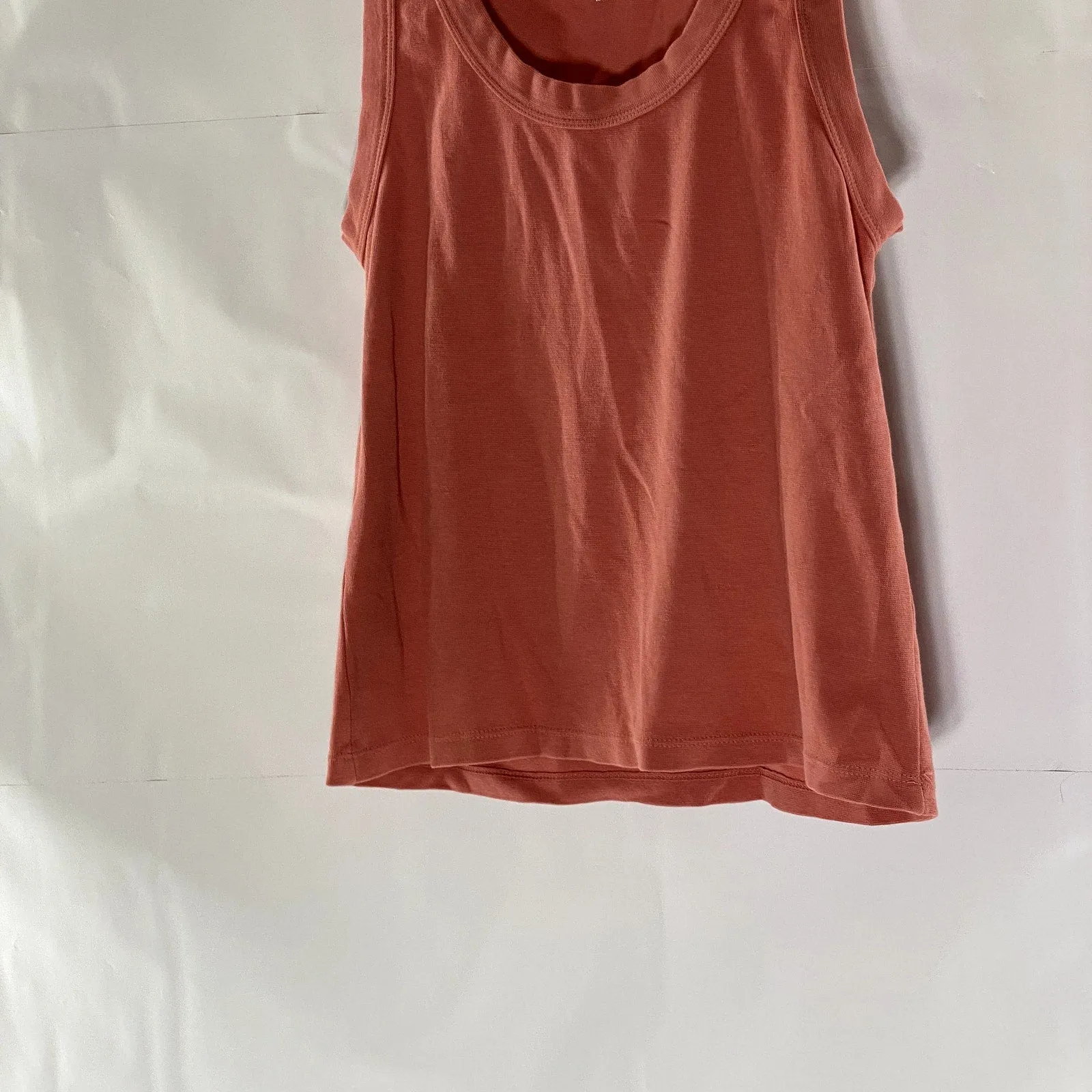 BEDROOM by BIG BUD PRESS Women's Rust Stretch Knit The Tank Top SZ M