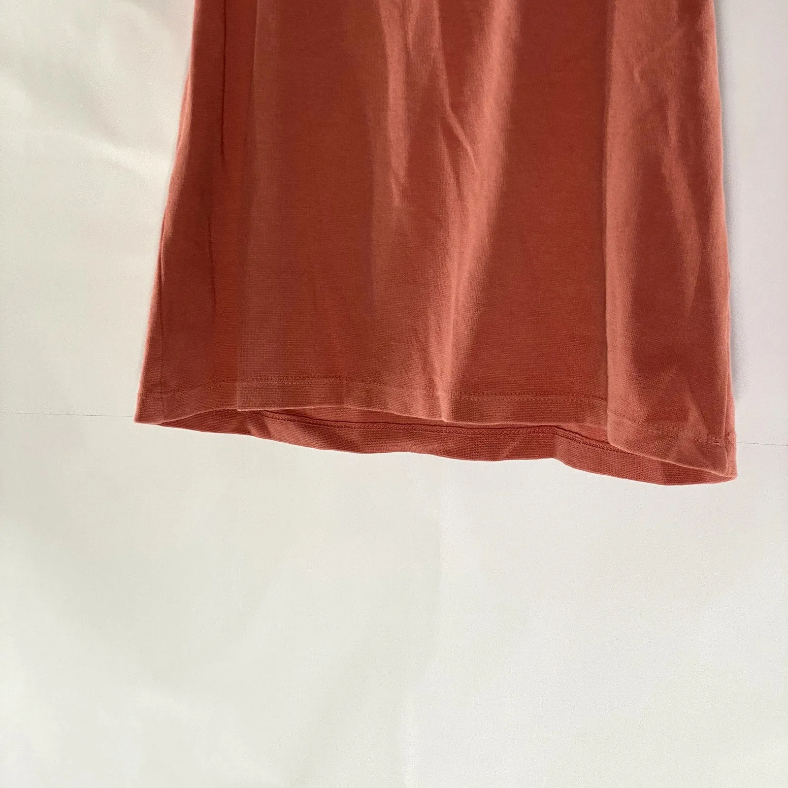 BEDROOM by BIG BUD PRESS Women's Rust Stretch Knit The Tank Top SZ M