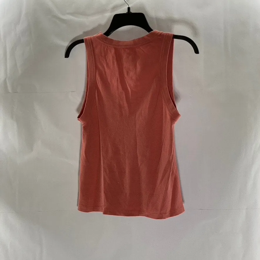 BEDROOM by BIG BUD PRESS Women's Rust Stretch Knit The Tank Top SZ M