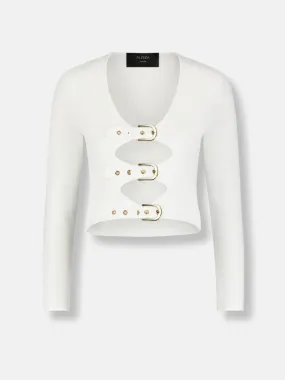 Belt Knit Top