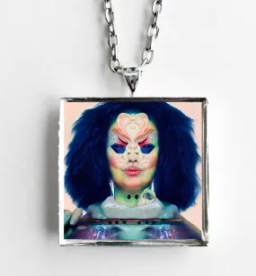 Bjork - Utopia - Album Cover Art Pendant Necklace