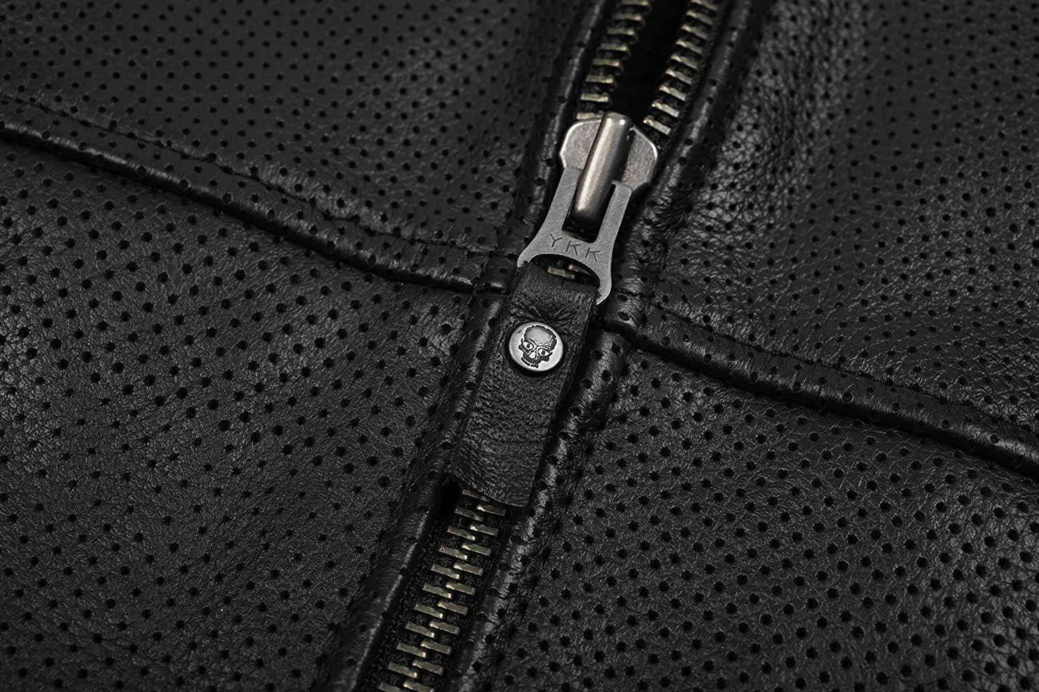 Black Brand Ice Pick Men's Perforated Kooltek Leather Vest