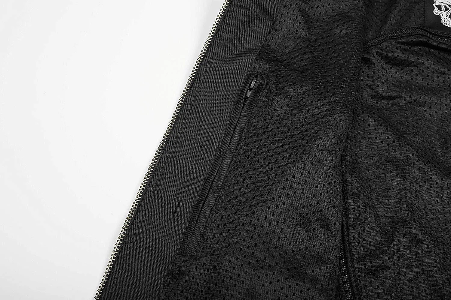 Black Brand Ice Pick Men's Perforated Kooltek Leather Vest
