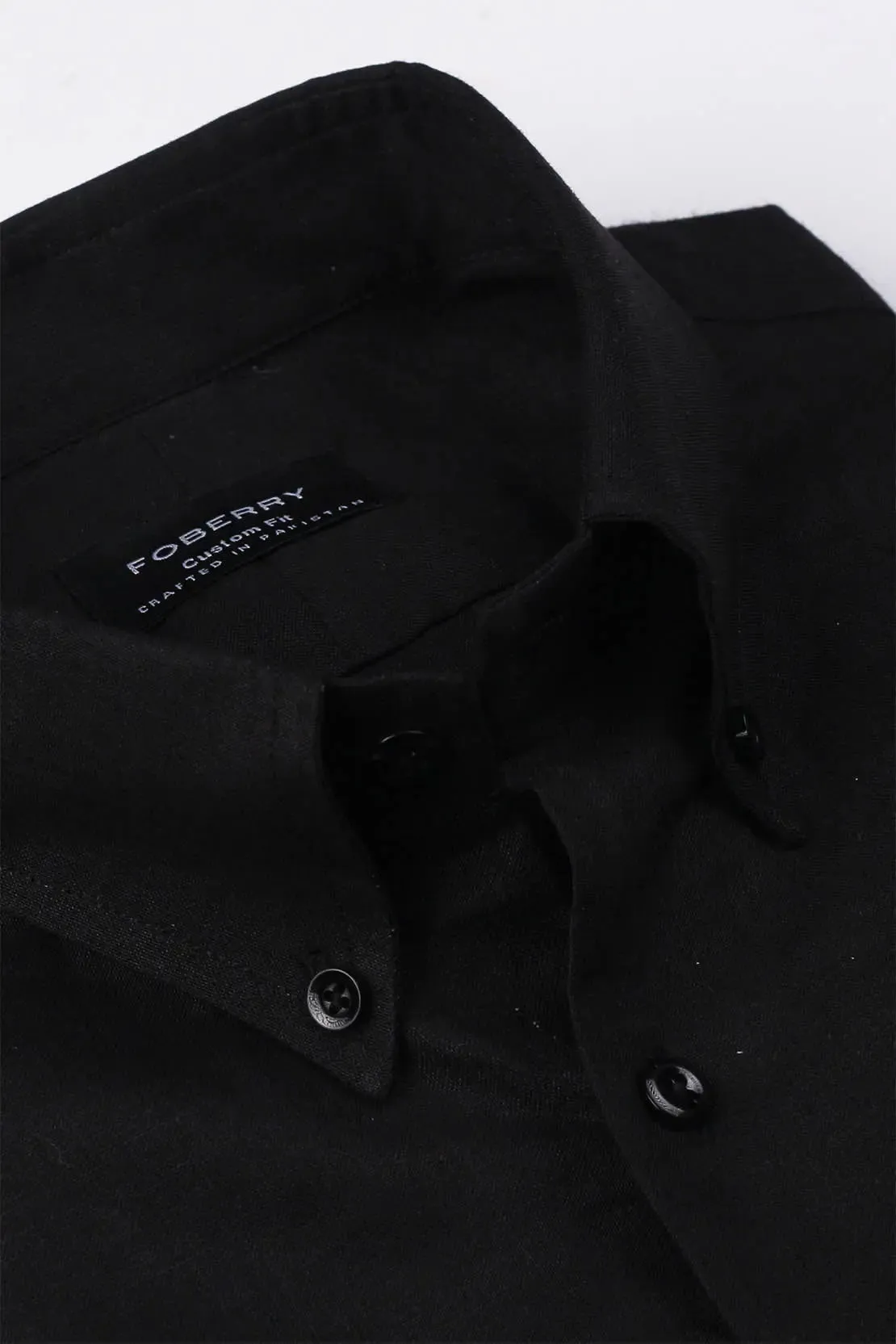 Black Linen Shirt