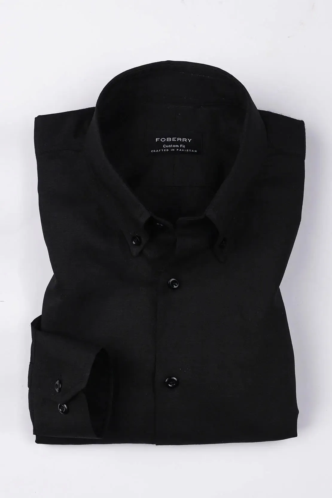Black Linen Shirt