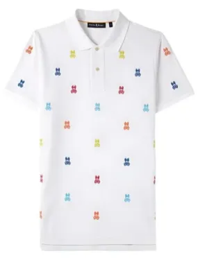 Bonham All Over Bunny Pique Polo