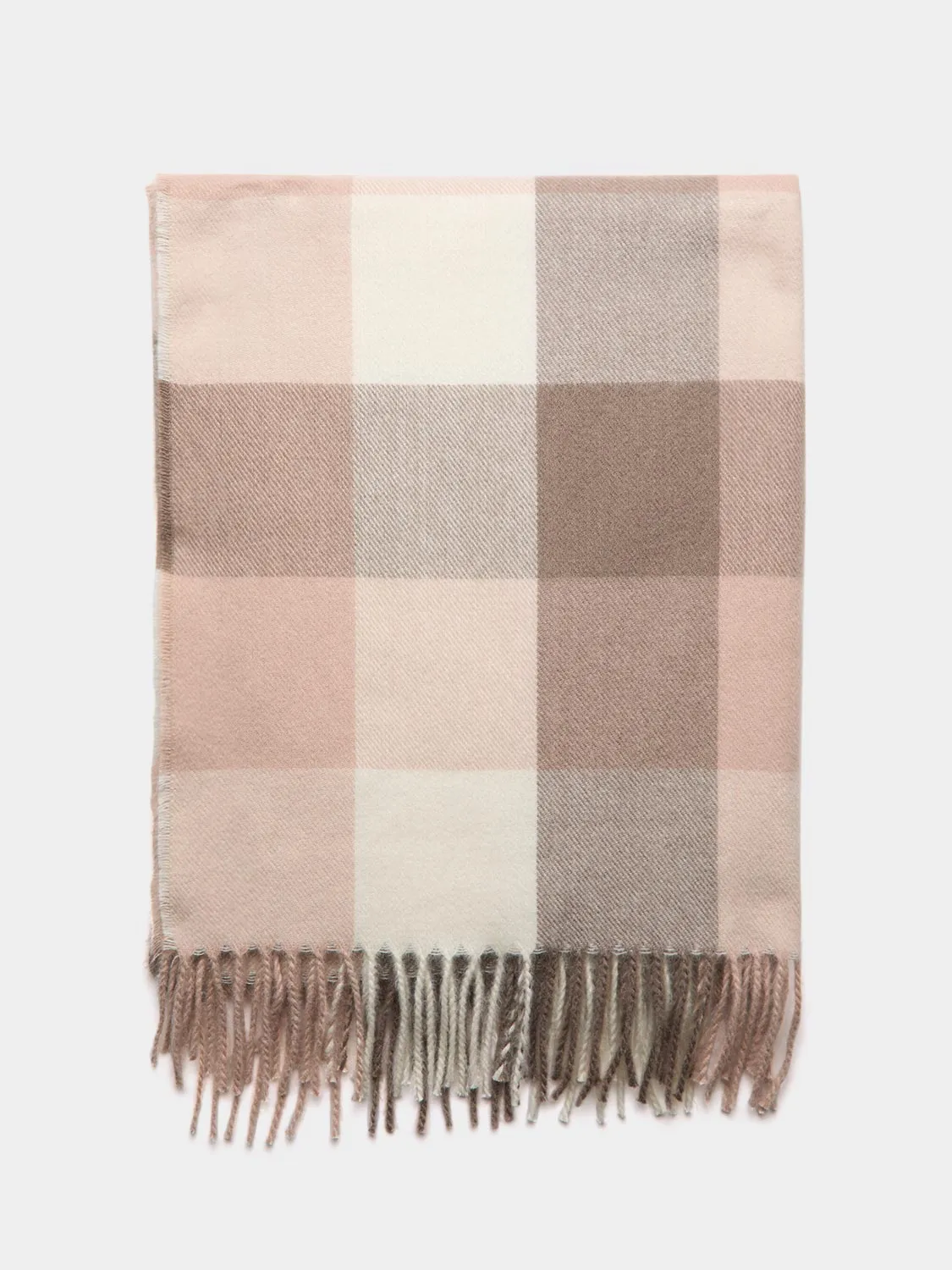 Brushed Plaid Scarf