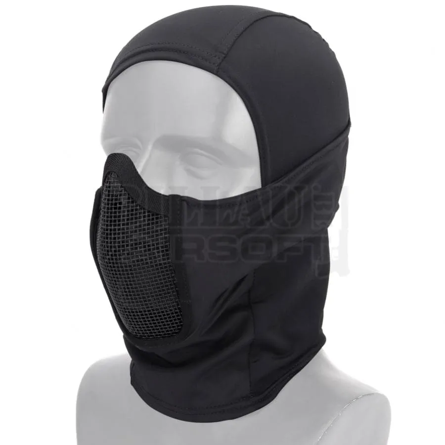 Cagoule 1 Trou Grillage Noire