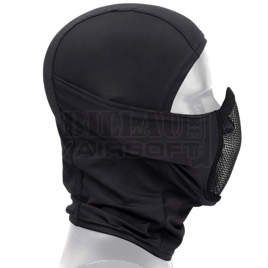 Cagoule 1 Trou Grillage Noire