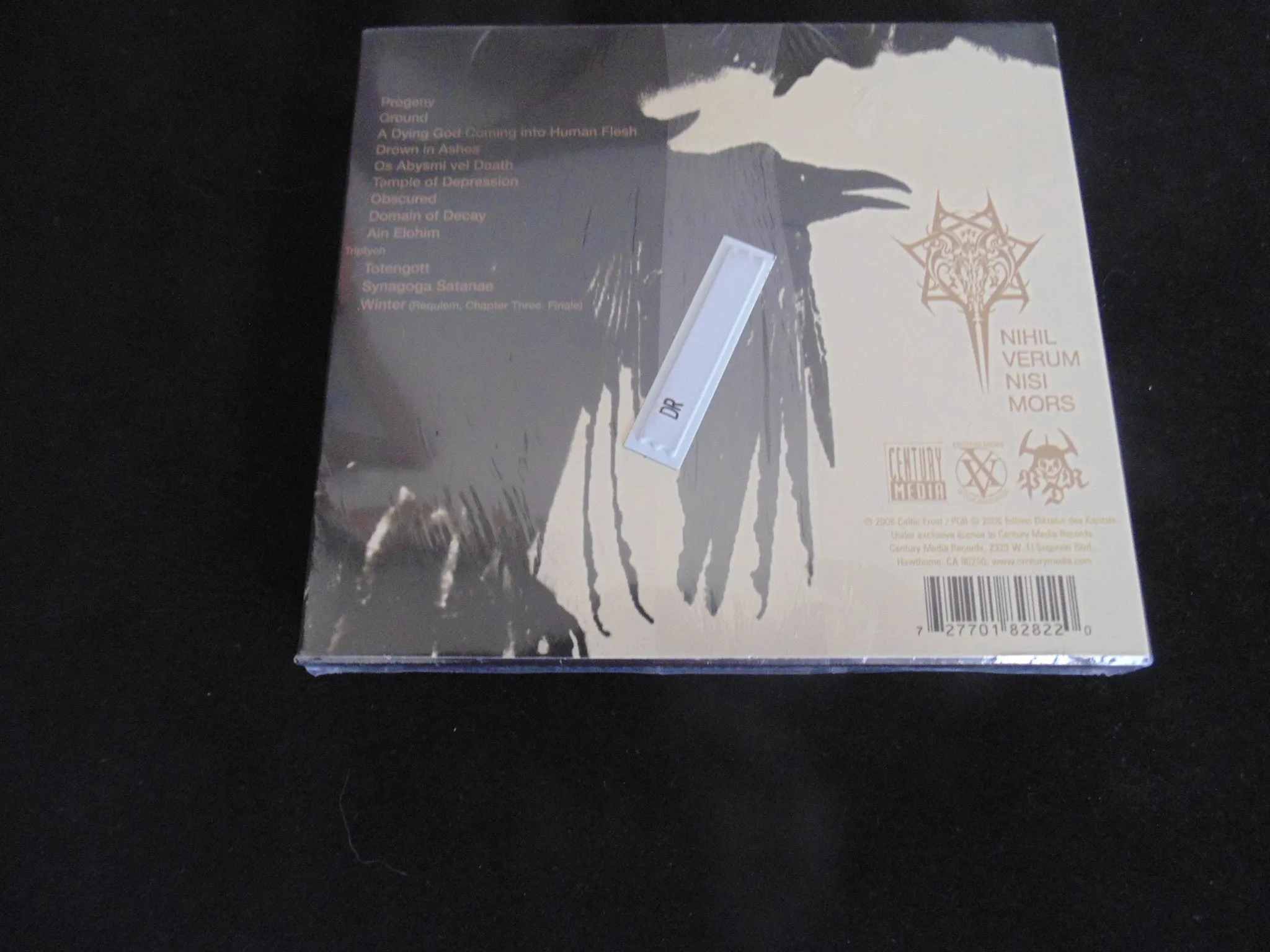Celtic Frost CD, Monotheist, Bonus track, exclusive artwork, fold-out poster, slip-case