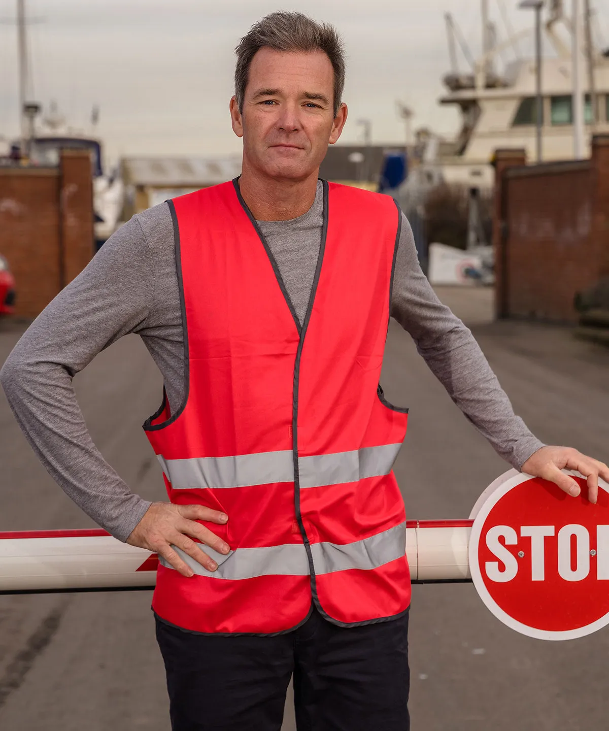 Core hi-vis vest | Purple