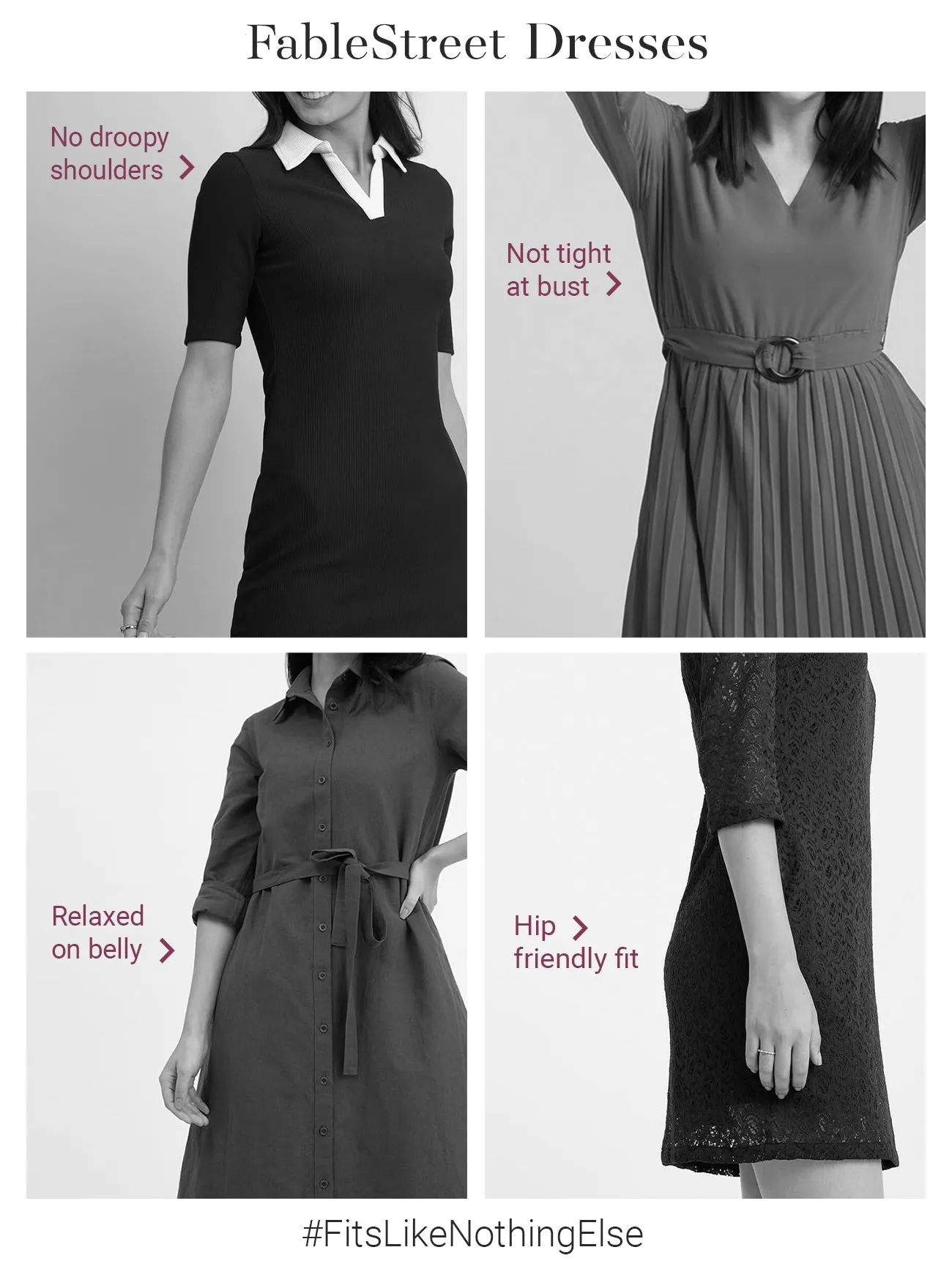 Cotton A Line Dress - White