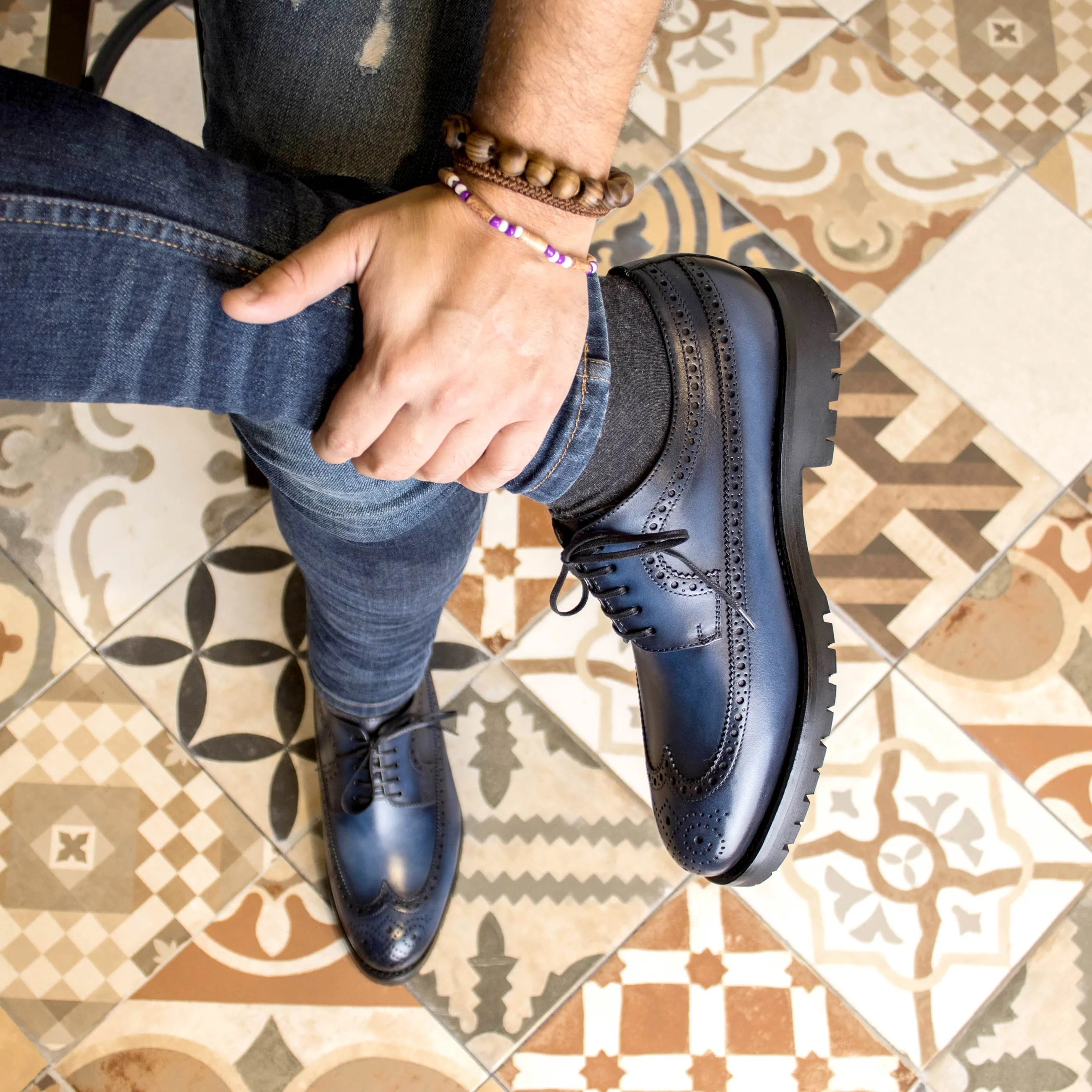 Dario Longwing Blucher shoes