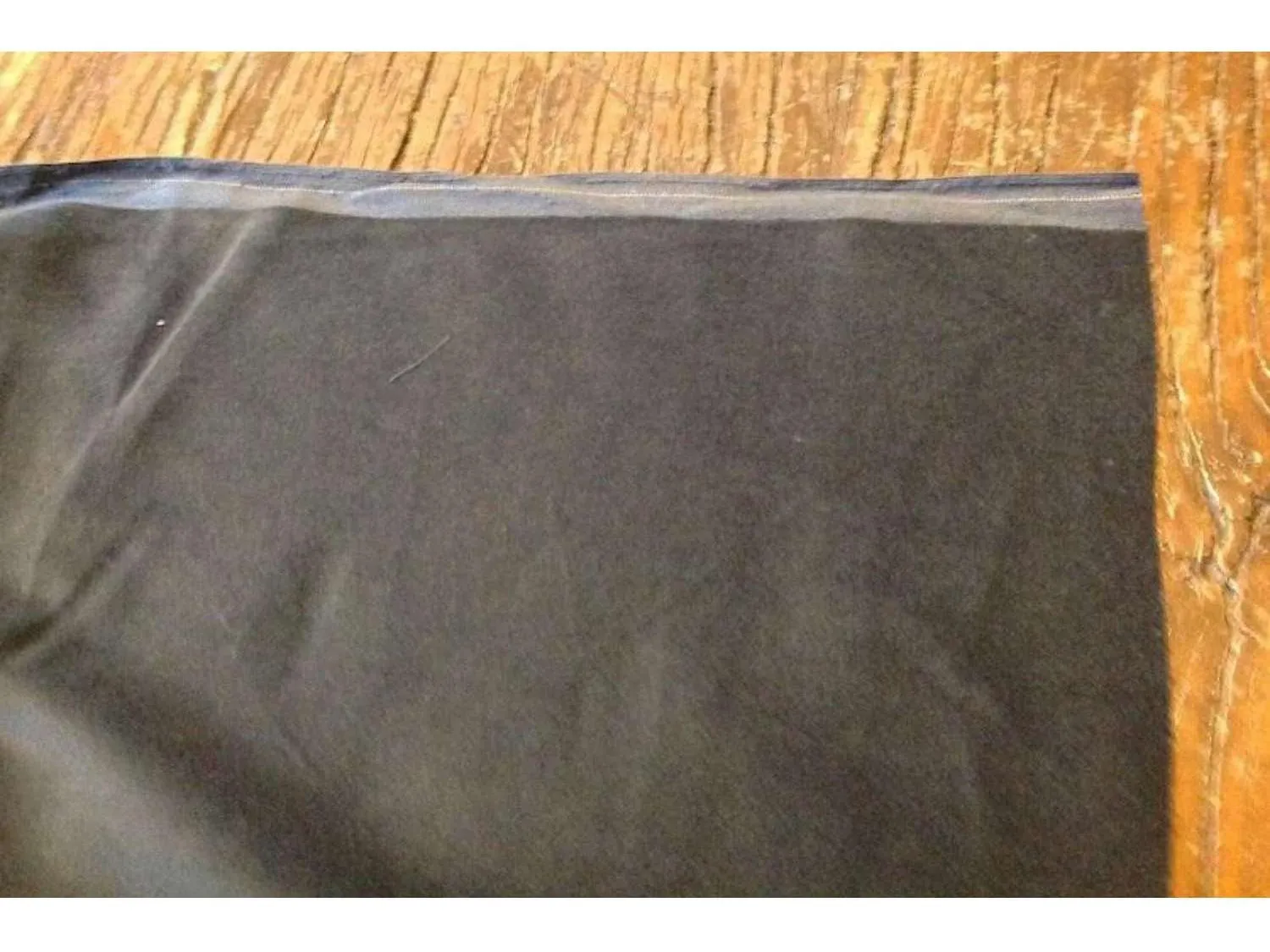 DARK GREY Cotton Dressmaking Twill Backed Velveteen - Light Weight 142cm