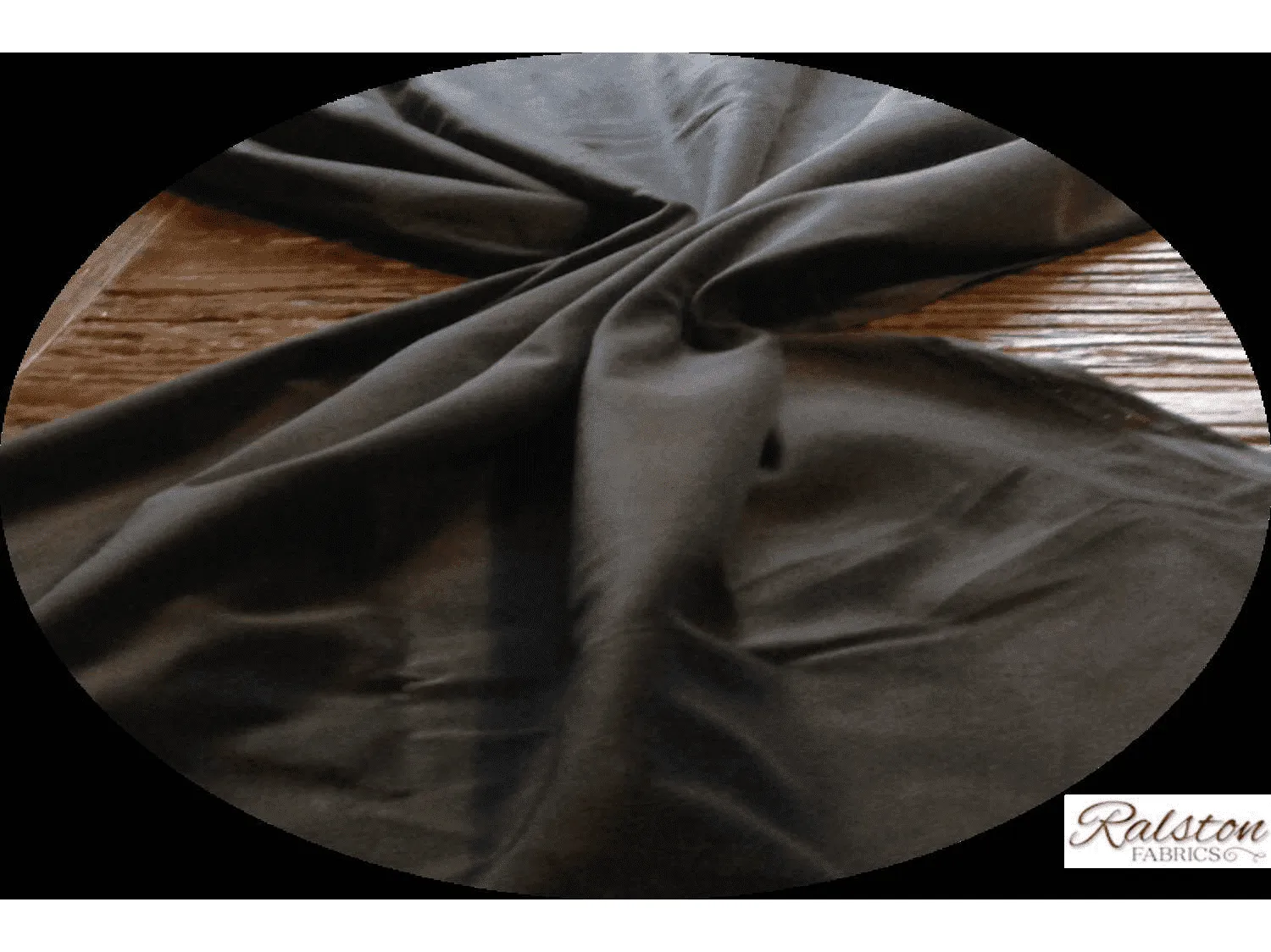 DARK GREY Cotton Dressmaking Twill Backed Velveteen - Light Weight 142cm