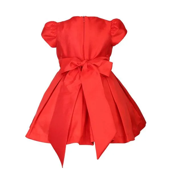 DARK RED MIKADO FOR GIRLS