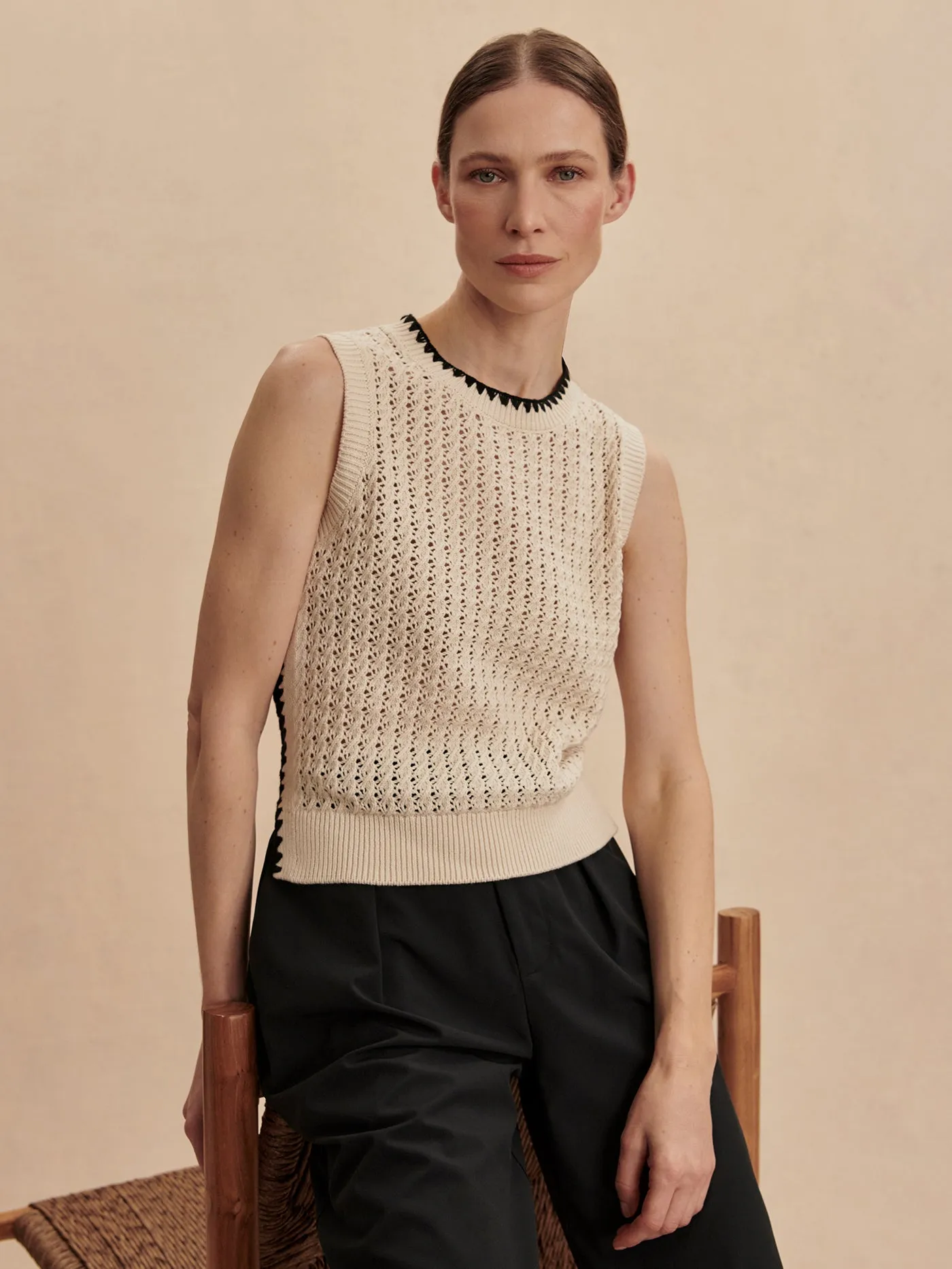 Delaney Knit Vest