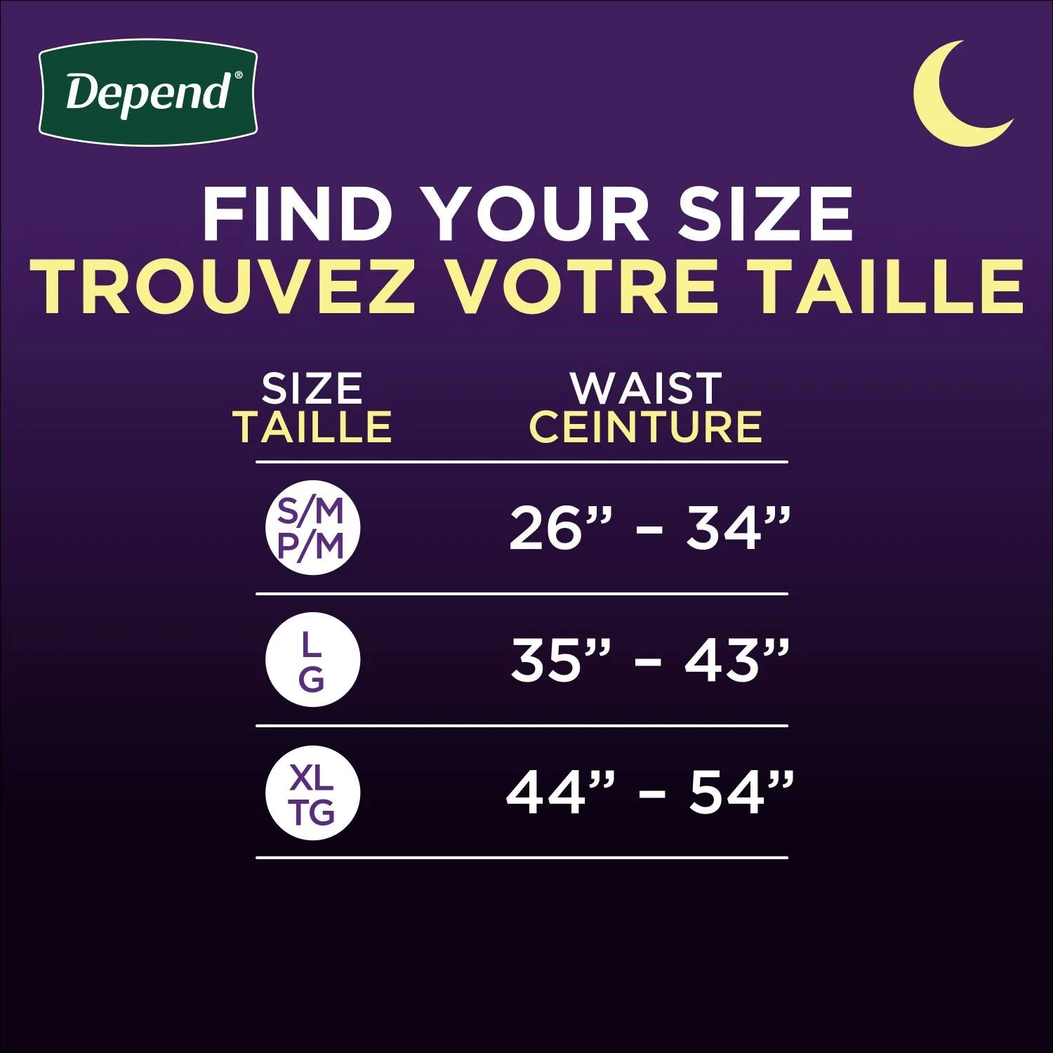 Depend Night Defense Incontinence Underwear for Men, Overnight