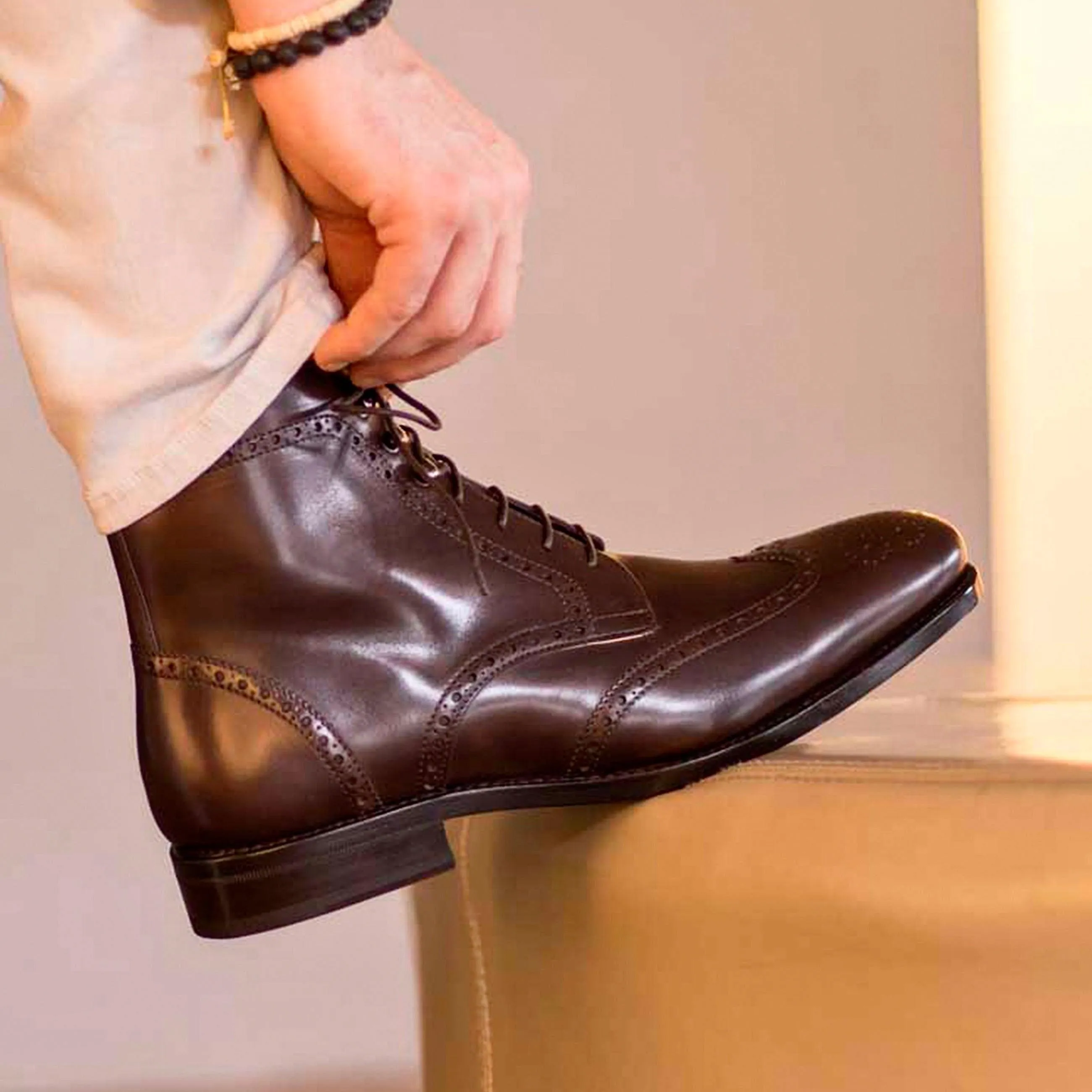 Devin Military Brogue Boots II