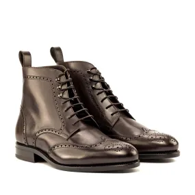 Devin Military Brogue Boots