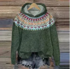 Digital Printing Dog Pattern Sweater Men