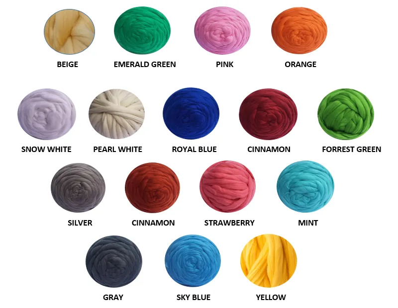 DIY Knitting Kit, Blanket 40x60 in