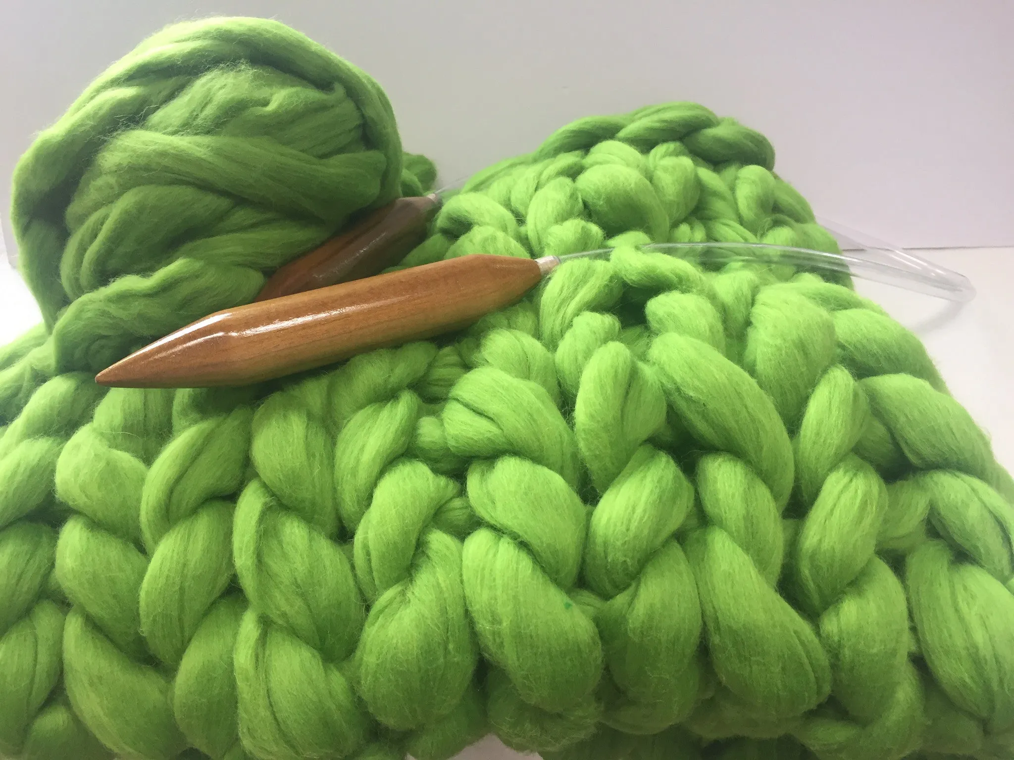 DIY Knitting Kit, Blanket 40x60 in