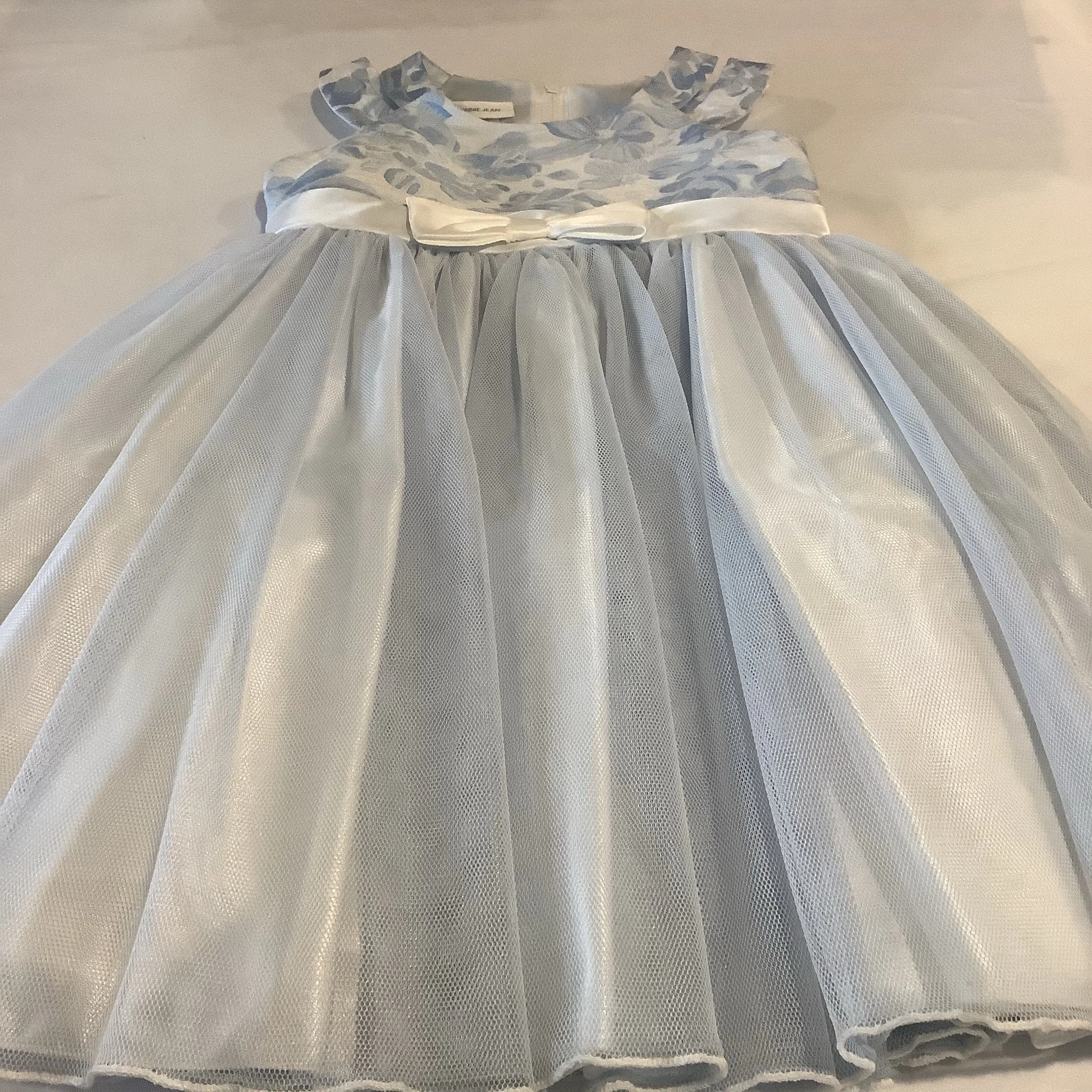 Floral and Tulle Party Dress