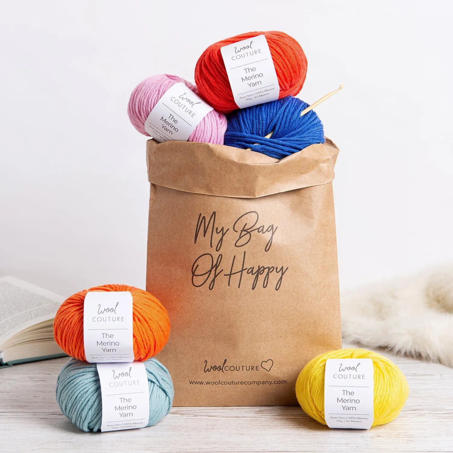 Garter Scarf Knitting Kit