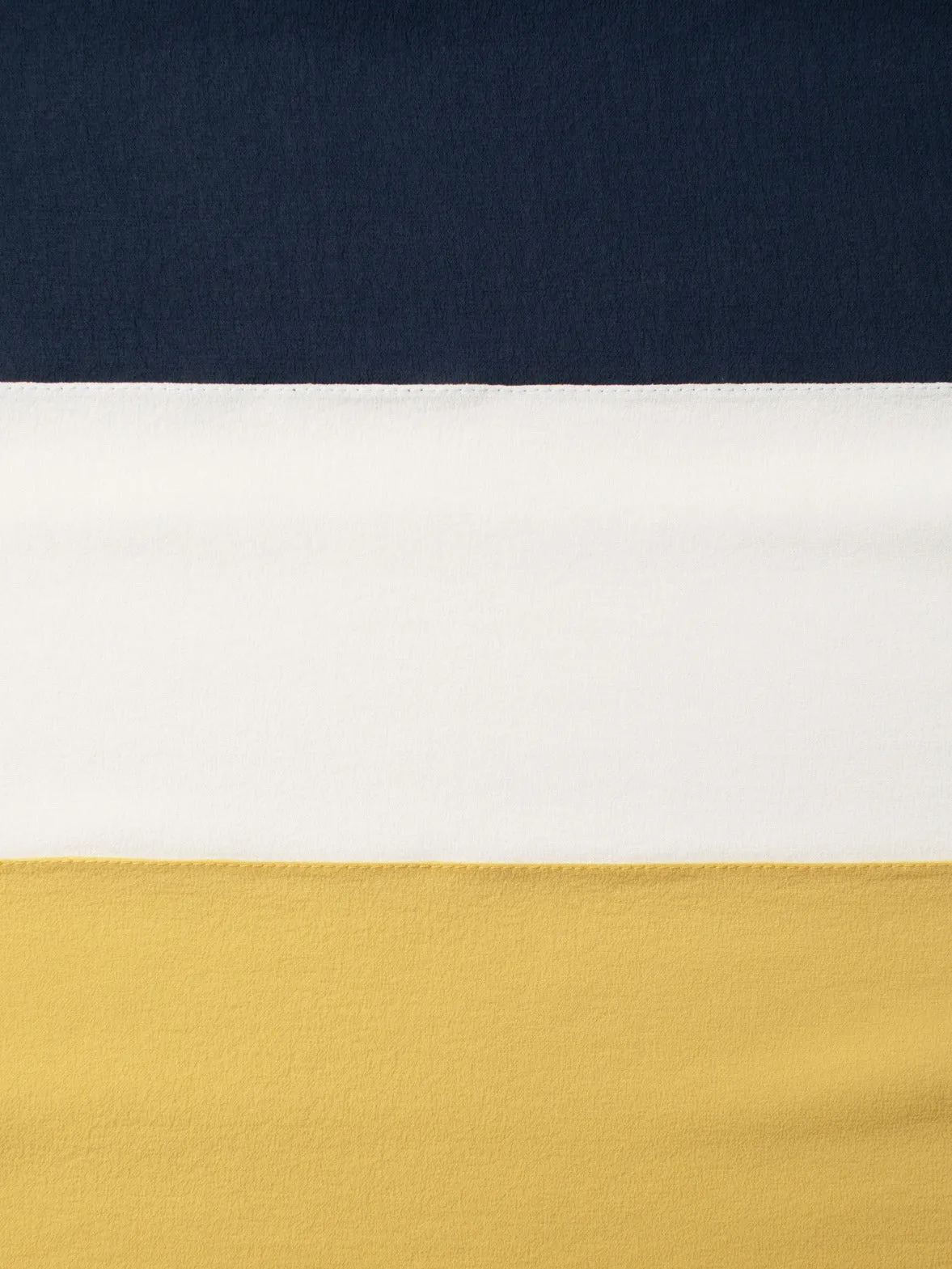 Geometric Colorblock Silk Scarf