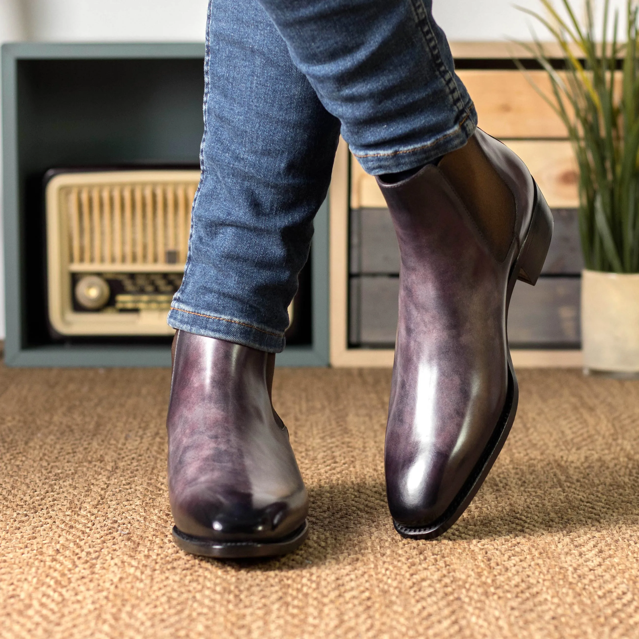 Georgian Patina Chelsea Boots