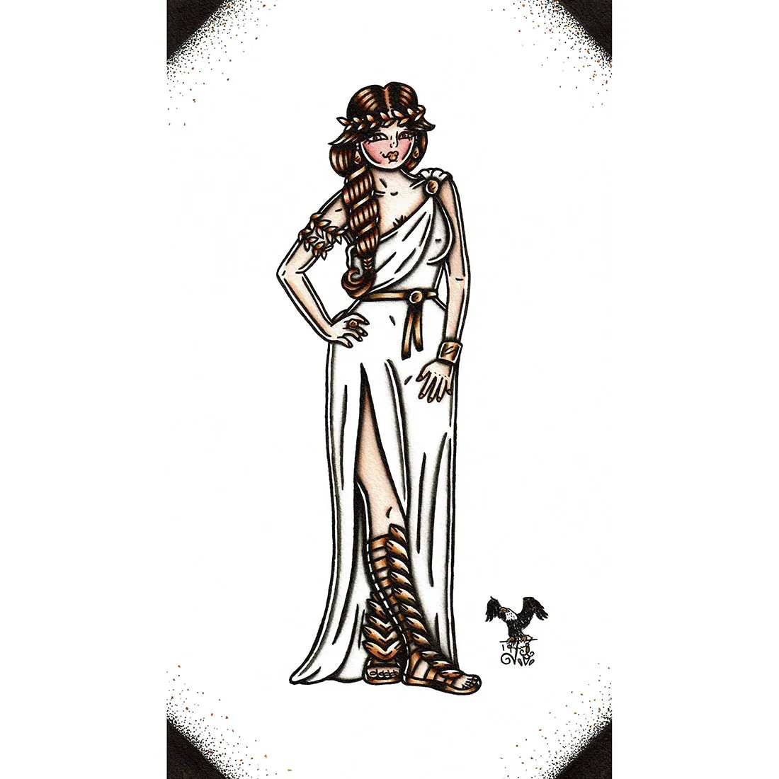 Greek Goddess Original Painting