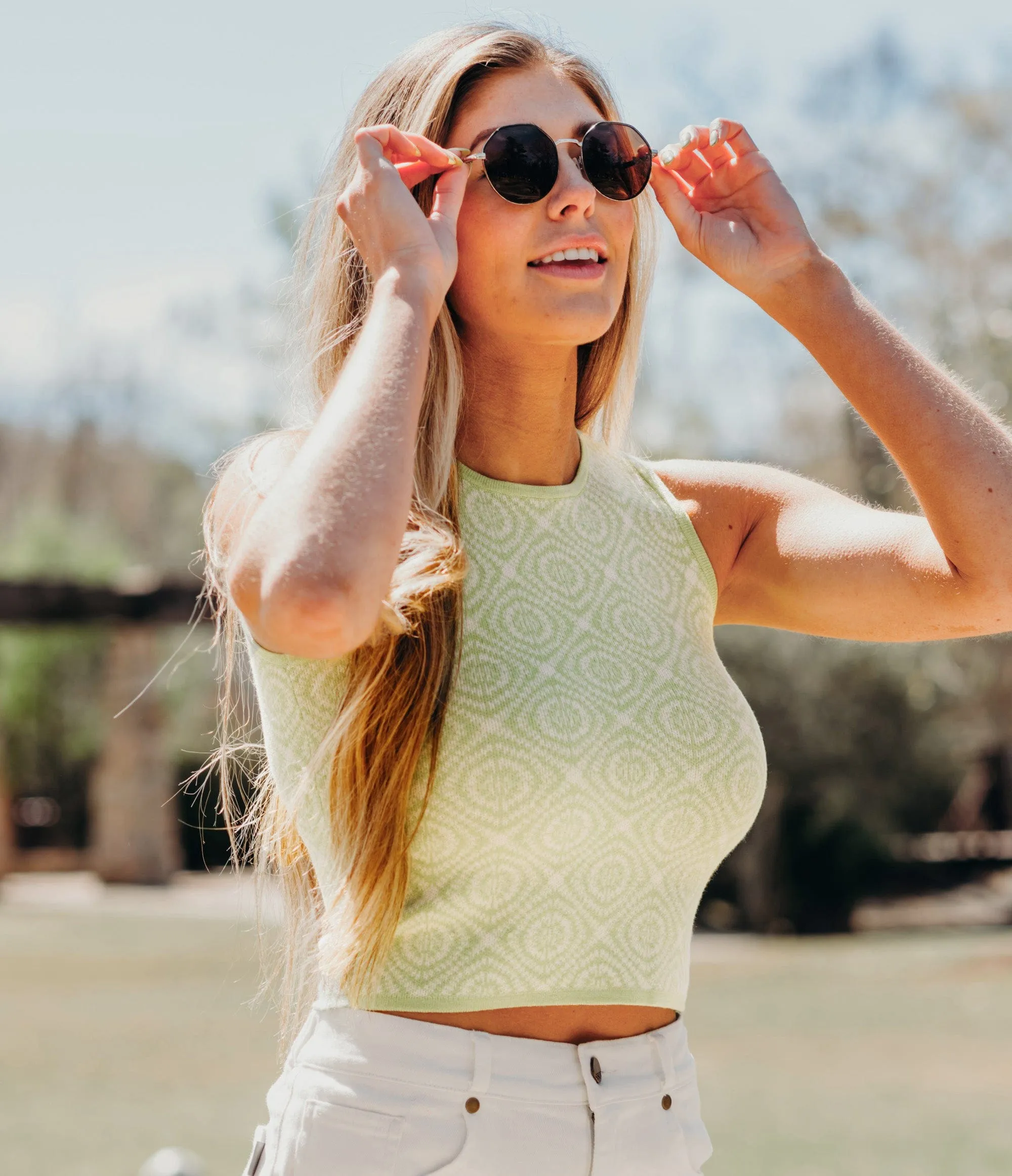 Groove On Knit Tank - Kaleidoscope