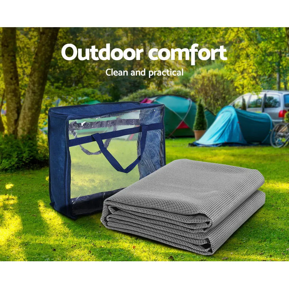 Heavy-Duty UV-Treated Caravan Annex Matting 6x2.5M Weisshorn