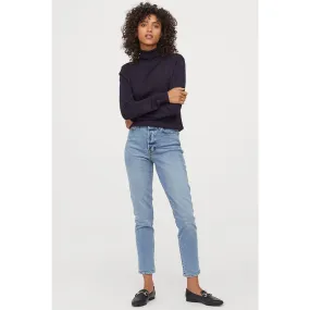 HM Mom Ankle Blue Jeans