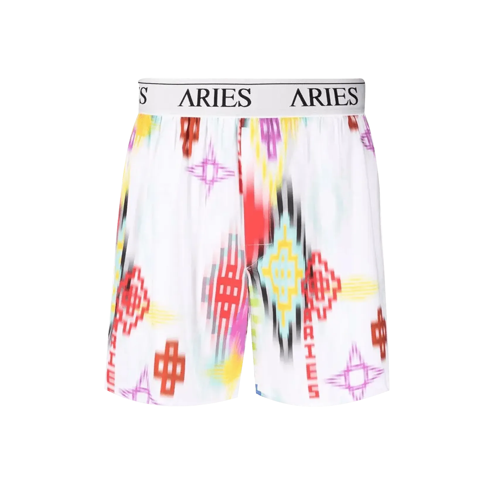 Ikat Boxer - White