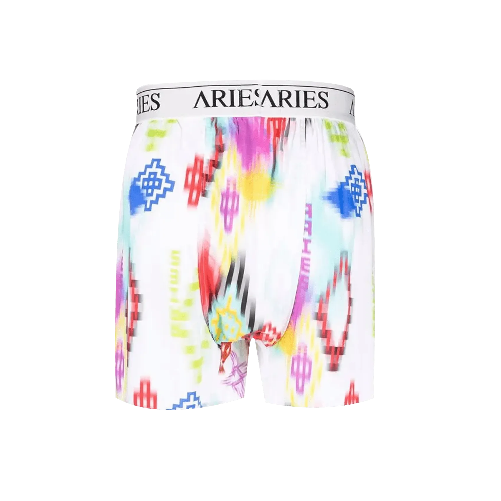 Ikat Boxer - White