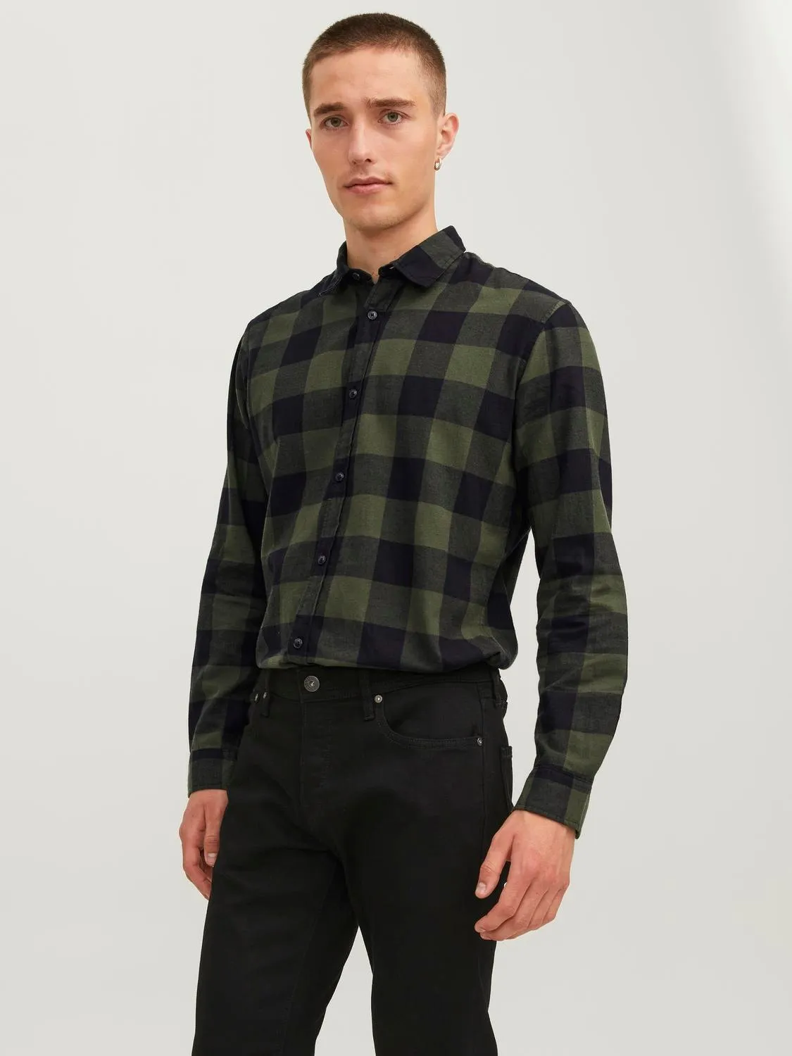 JACK & JONES - Egingham Twill Shirt