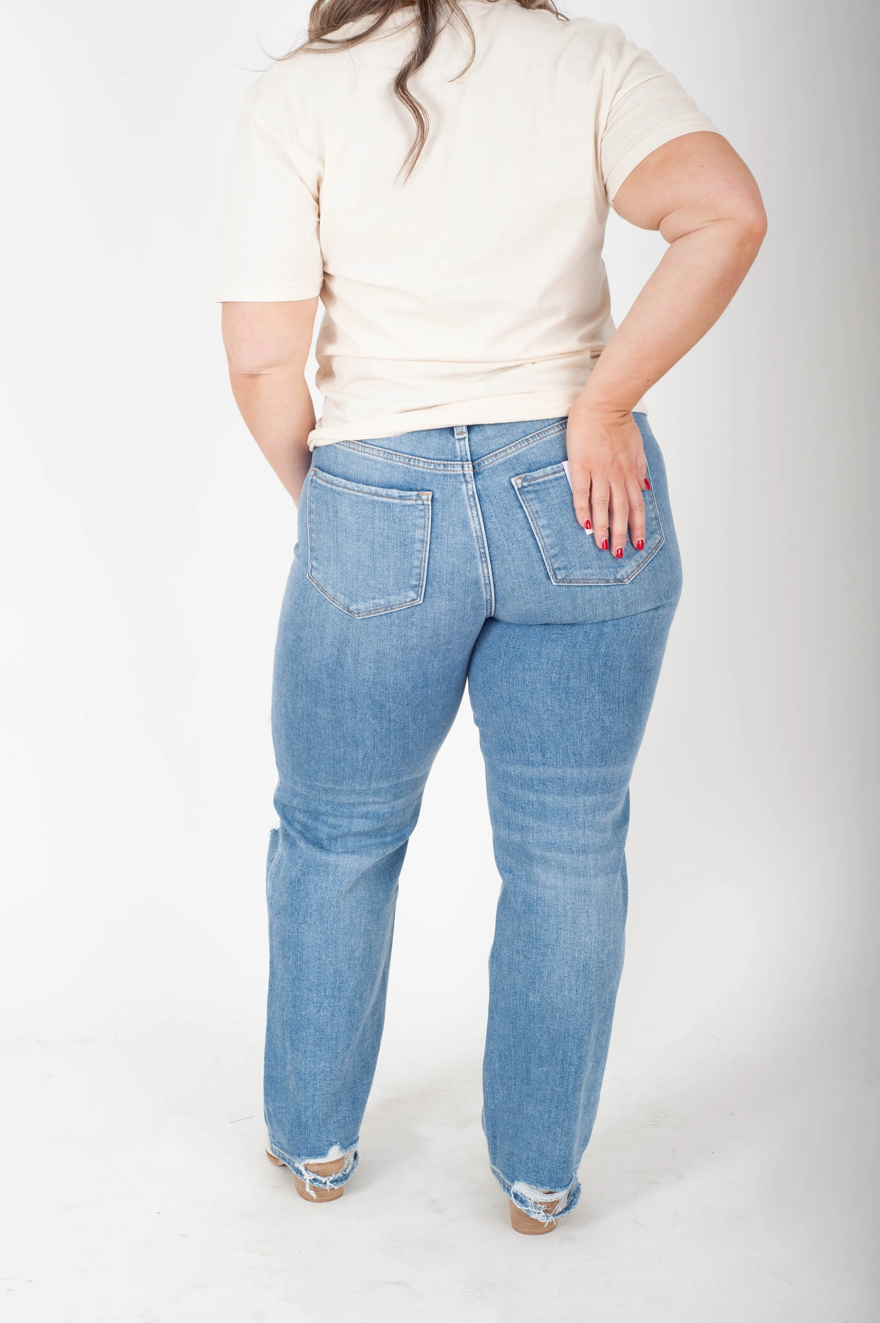 Joysome High Rise Dad Jeans